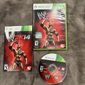 WWE 2K14 for Microsoft XBOX 360 With Case Great Shape